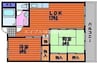 ビューラーサンライズ 2LDKの間取り