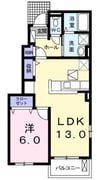 ビレッジ　大平 1LDKの間取り