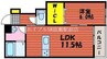 レガーロ 1LDKの間取り