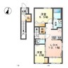 スターテラスⅡ総社駅南　（仮 2LDKの間取り
