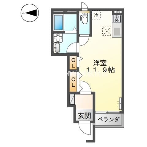 間取り図 カーサ　マローネ