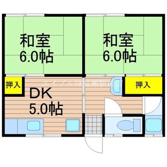 間取図 箕島558-3平屋