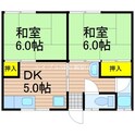 箕島558-3平屋の間取図