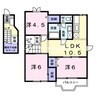 クレスト－ル　Ｃ 3LDKの間取り