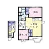 ハイム　サンビレッジＡ 2LDKの間取り