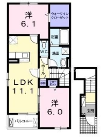 間取図 アフロディーテⅠ