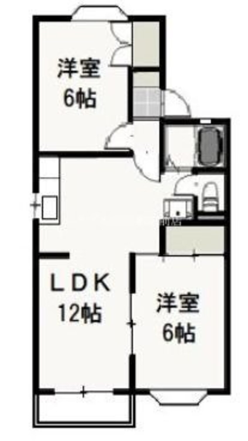 間取図 メゾン大福