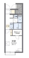 レオネクストＴ＆Ｋ 1Kの間取り