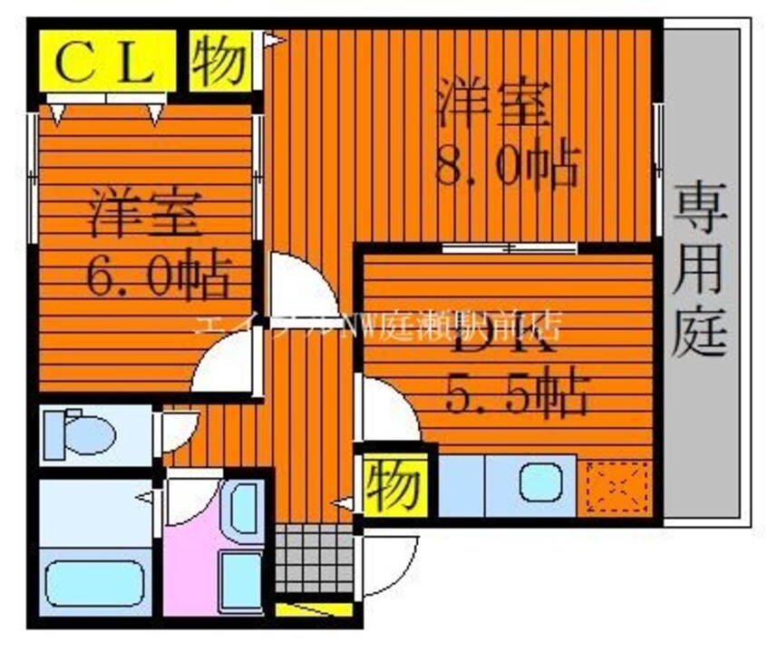 間取図 サンガーデン下田