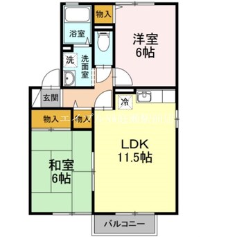 間取図 ヴィラアフェクション　Ａ棟