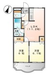 ロジュマン 2LDKの間取り