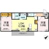 HOPE　LODGE　K 2LDKの間取り