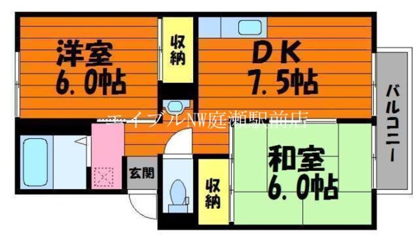 間取図 シェレナモア花の街
