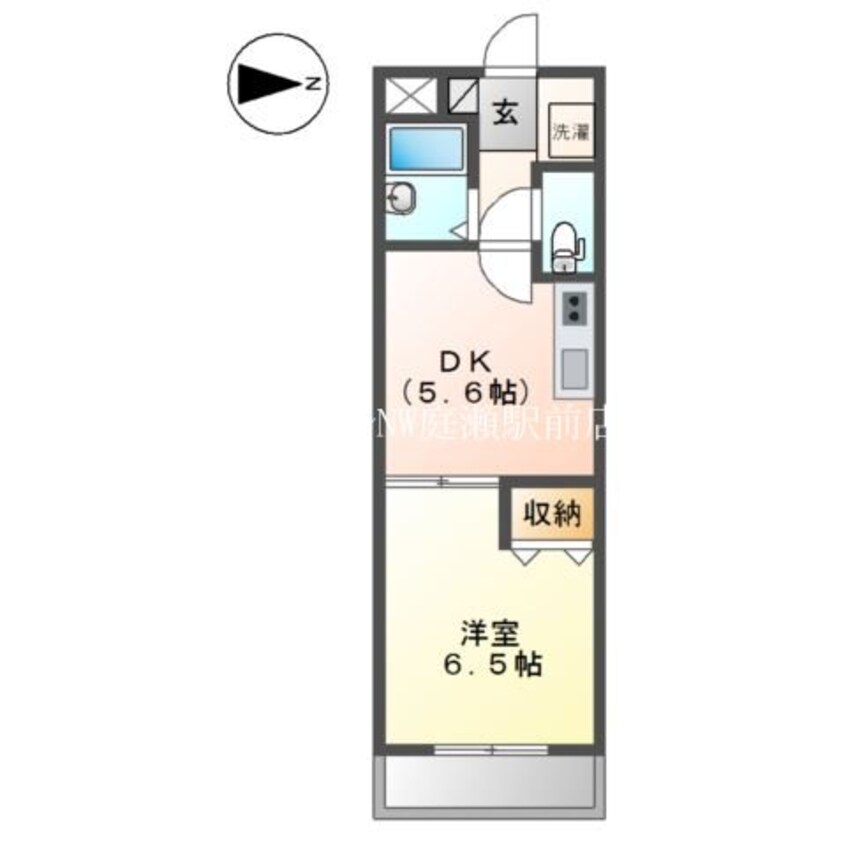 間取図 ハピネスＫ２番館