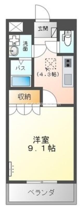 間取り図 ピアッツア紗梨