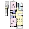 Ｐａｓｅｏ 2LDKの間取り