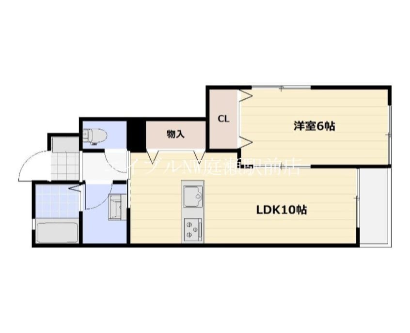 間取図 仮)庭瀬新築AP