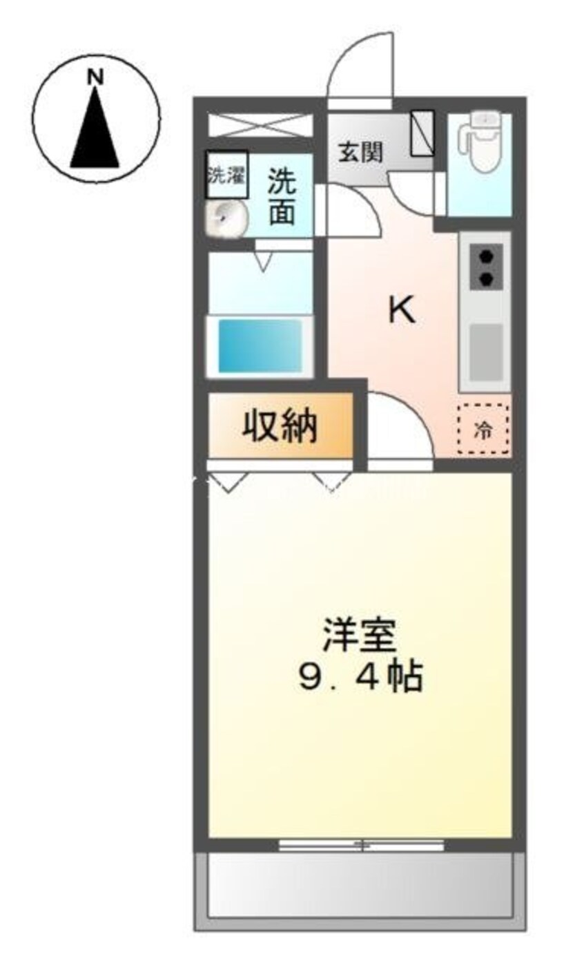 間取図 サンコート窪津
