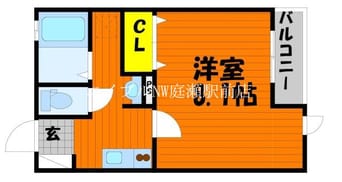 間取図 ARROWS SQUARE今保　Ｃ棟