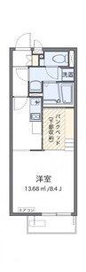 ミランダサニーコート総社 1Rの間取り