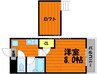 ミガール 1Kの間取り