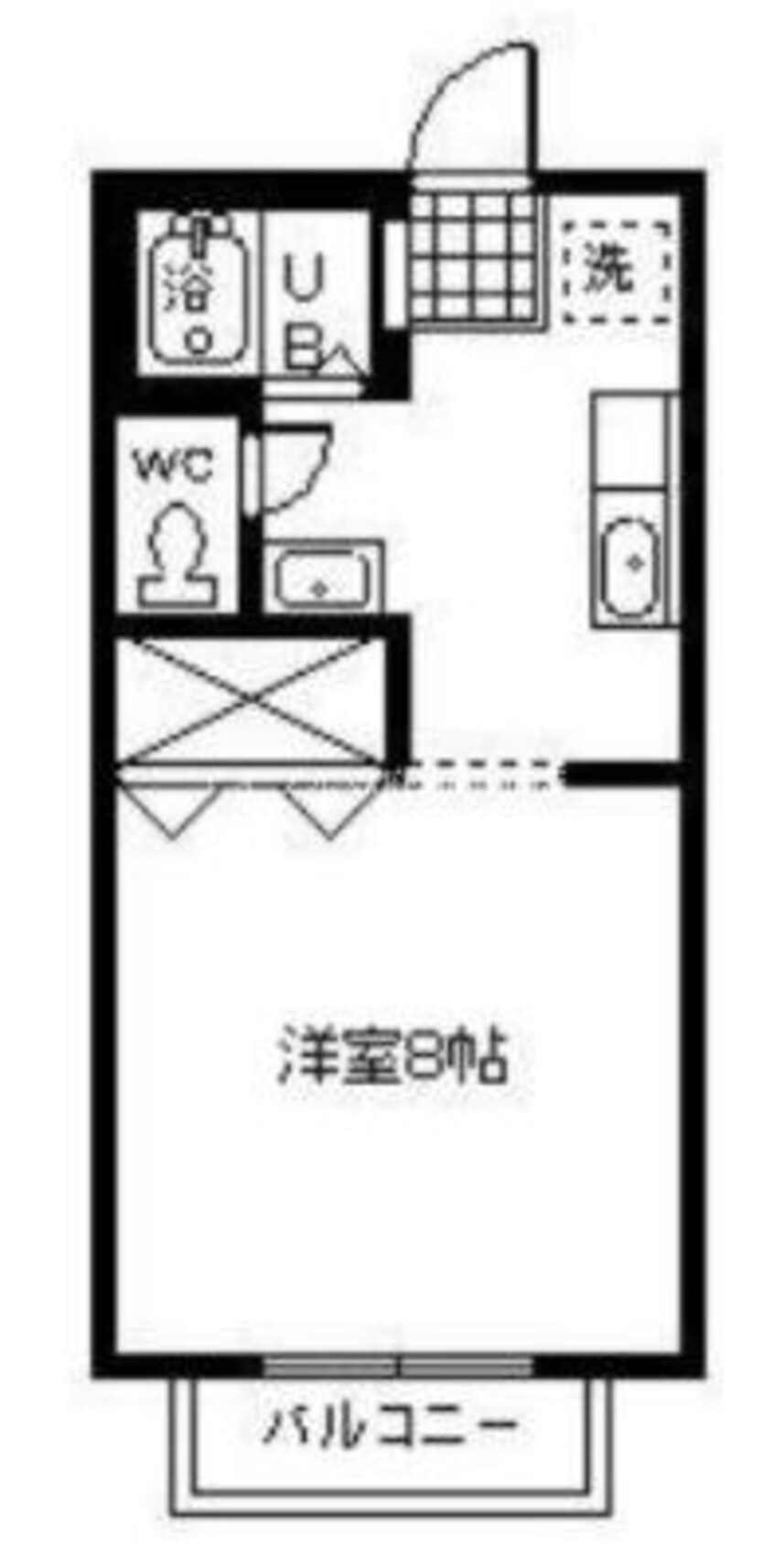 間取図 ビーライン中庄B