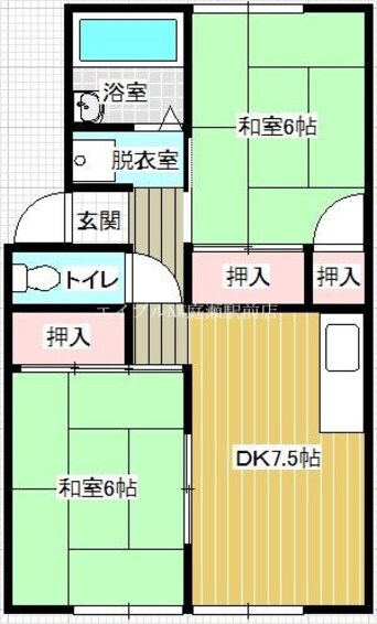 間取図 ファミール矢吹B棟