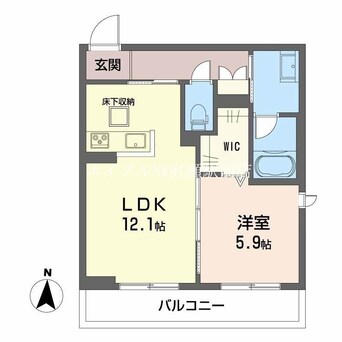 間取図 サンフェリーチェⅡ