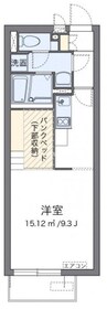 ミランダコンフォート倉敷 1Rの間取り