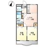ロジュマン 2LDKの間取り