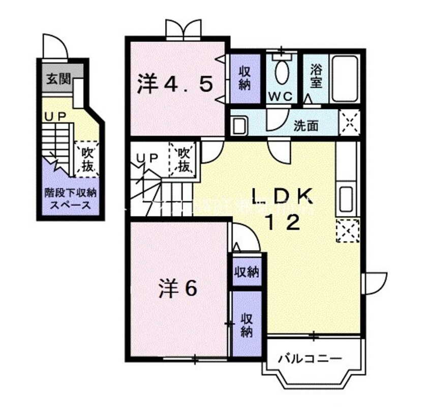 間取図 プロムナード