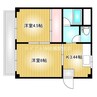 山長ビルＡ 2Kの間取り