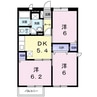 サニースポットＣ 3DKの間取り