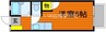メゾンエポック　Ａ棟 1Kの間取り