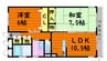 IBIZA　RESIDENCE 2LDKの間取り