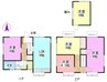 花尻みどり町一戸建 4LDKの間取り