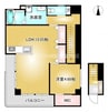 佐々木ビルⅡ 1LDKの間取り