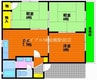 ディアスフィールド　Ｃ 3DKの間取り