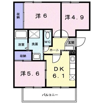 間取図 ルミナール・カオルＢ