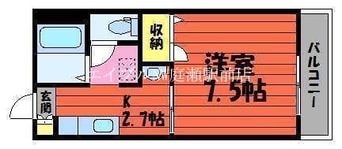 間取図 コロニーK　Ｂ棟