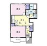 ゆうゆうトピア 2DKの間取り