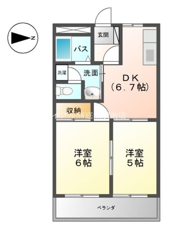 間取図 プレッソ・リーヴァⅡ