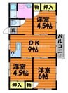 ビッグビレッジ 3DKの間取り