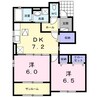 リアン　３ 2DKの間取り