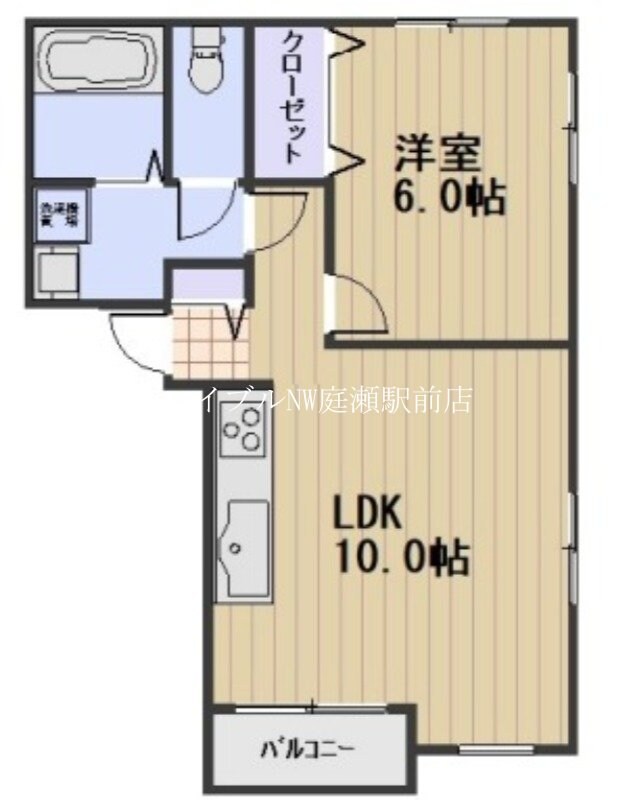 間取り図 ラディッシュタウン撫川壱番館