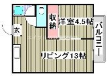 間取図 コーポ天神