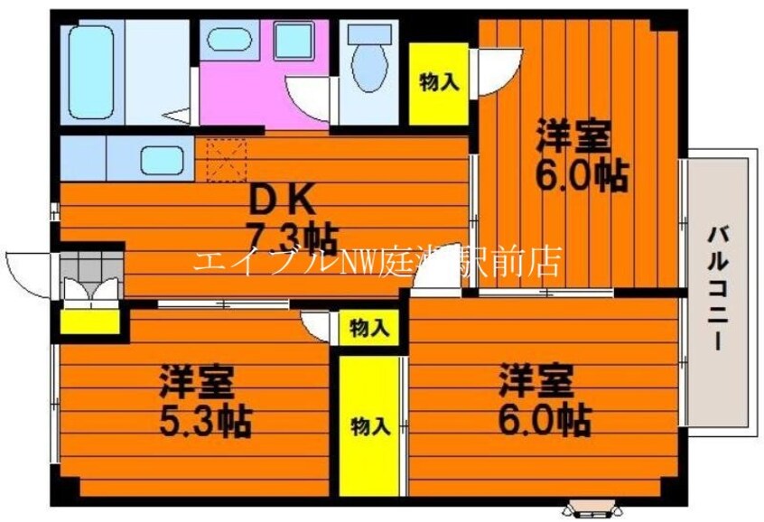 間取図 ニューシティＭＹ