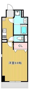 S place bld. 1Kの間取り
