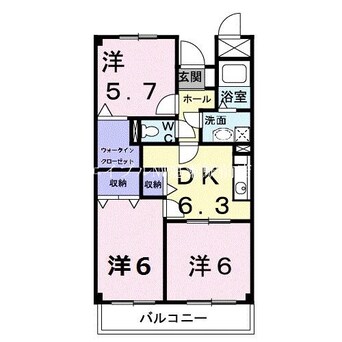 間取図 パルテール桑の木