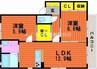 アイリス 2LDKの間取り